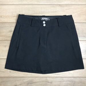 Nike Golf Dri-Fit Tour Performance Black Golf Skirt Size 4